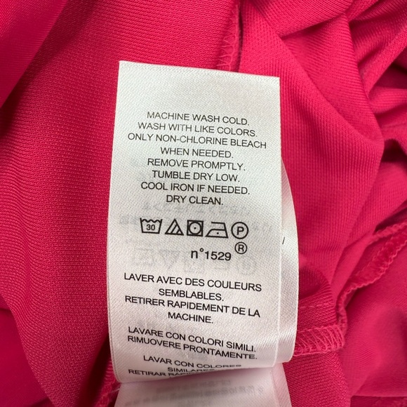 NWT Lauren Ralph Lauren Pink Zippered Self Tie Waist Sleeveless Jumpsuit Size 0 - Picture 8 of 13